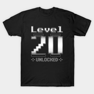 Level 20 Unlocked T-Shirt